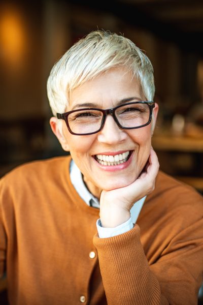 Portrait Of A Smiling Senior Woman