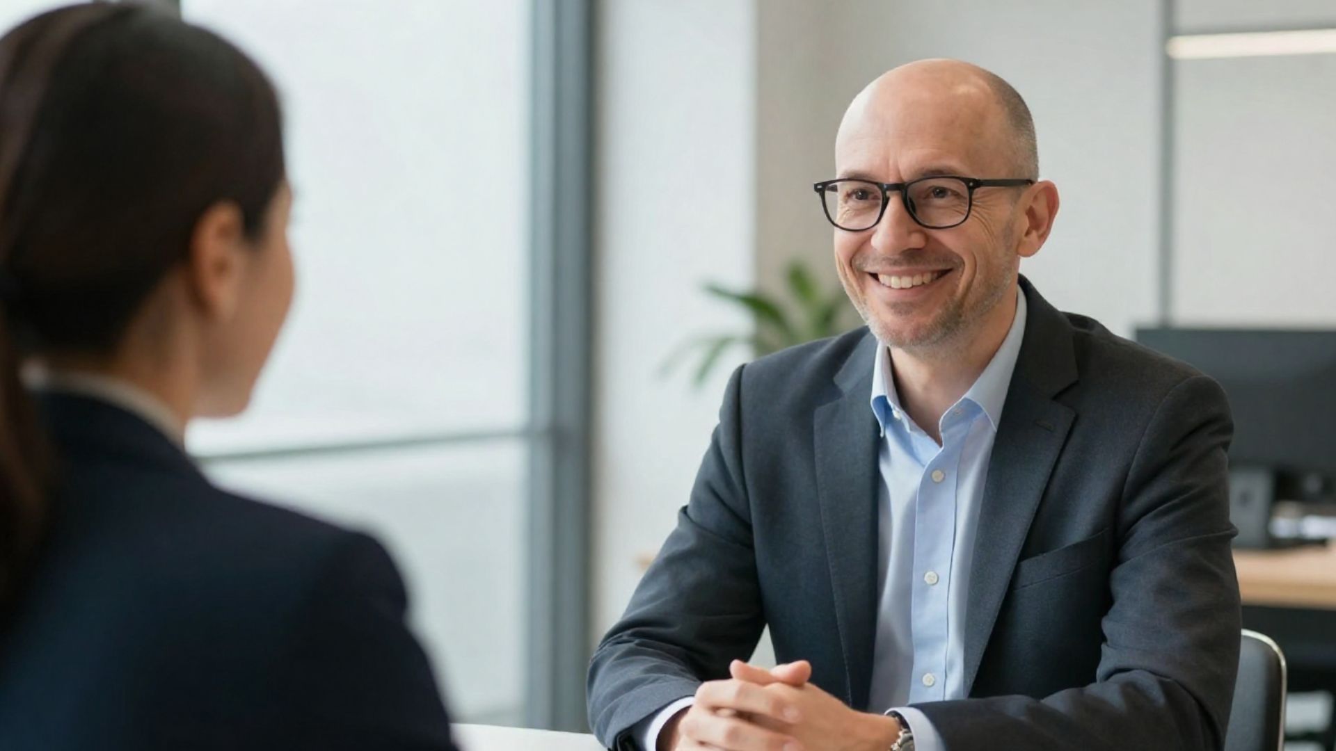 un bon candidat lors d'un entretien de recrutement